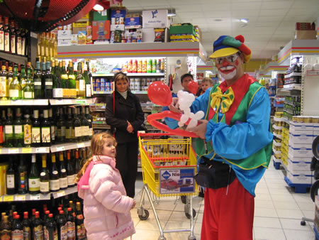 Nico als Clown 6